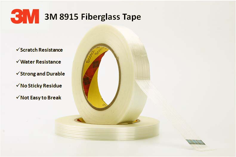 3M 8915 High Performance Fiberglass Filament Tape 10mm x 55 meters